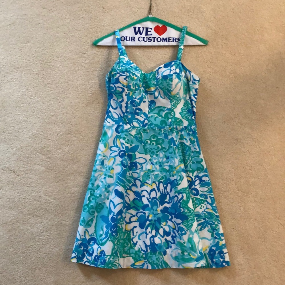 Printed Lilly Pulitzer dress